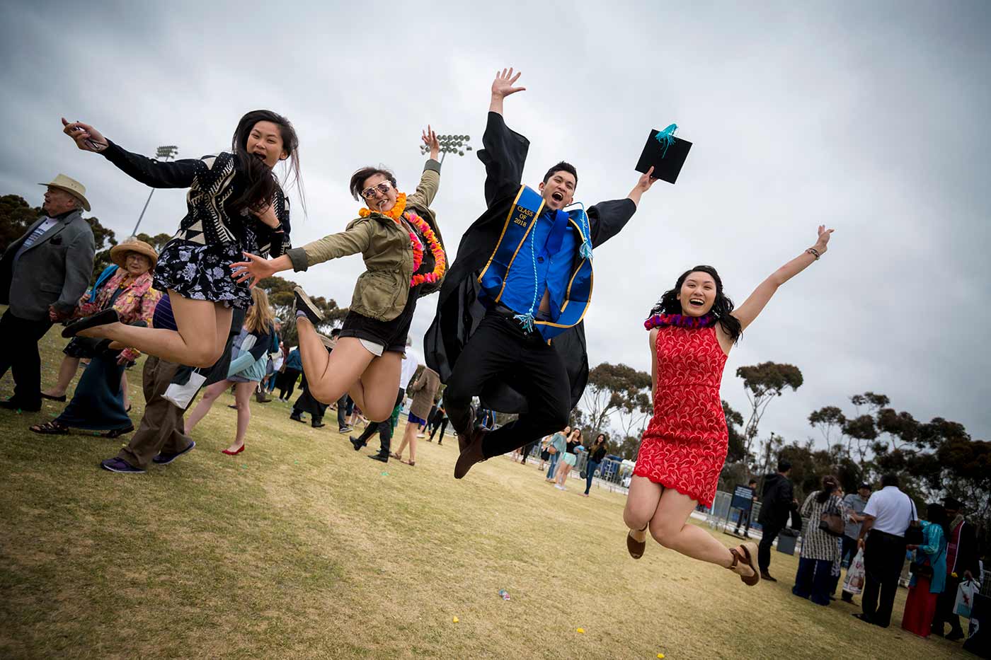 UC San Diego 2018 Commencement graduate students