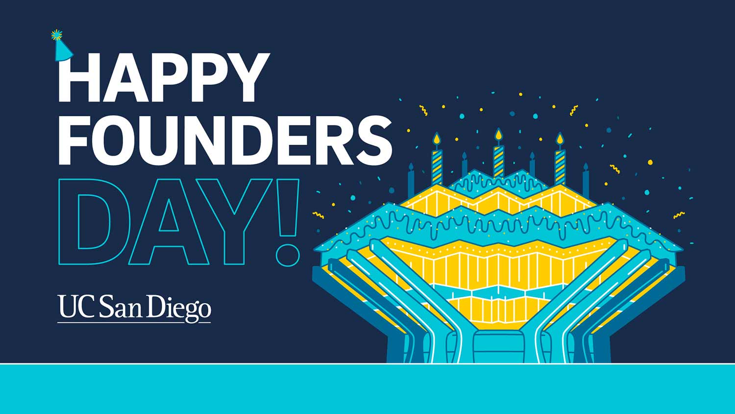 Happy Founders Day from UC San Diego