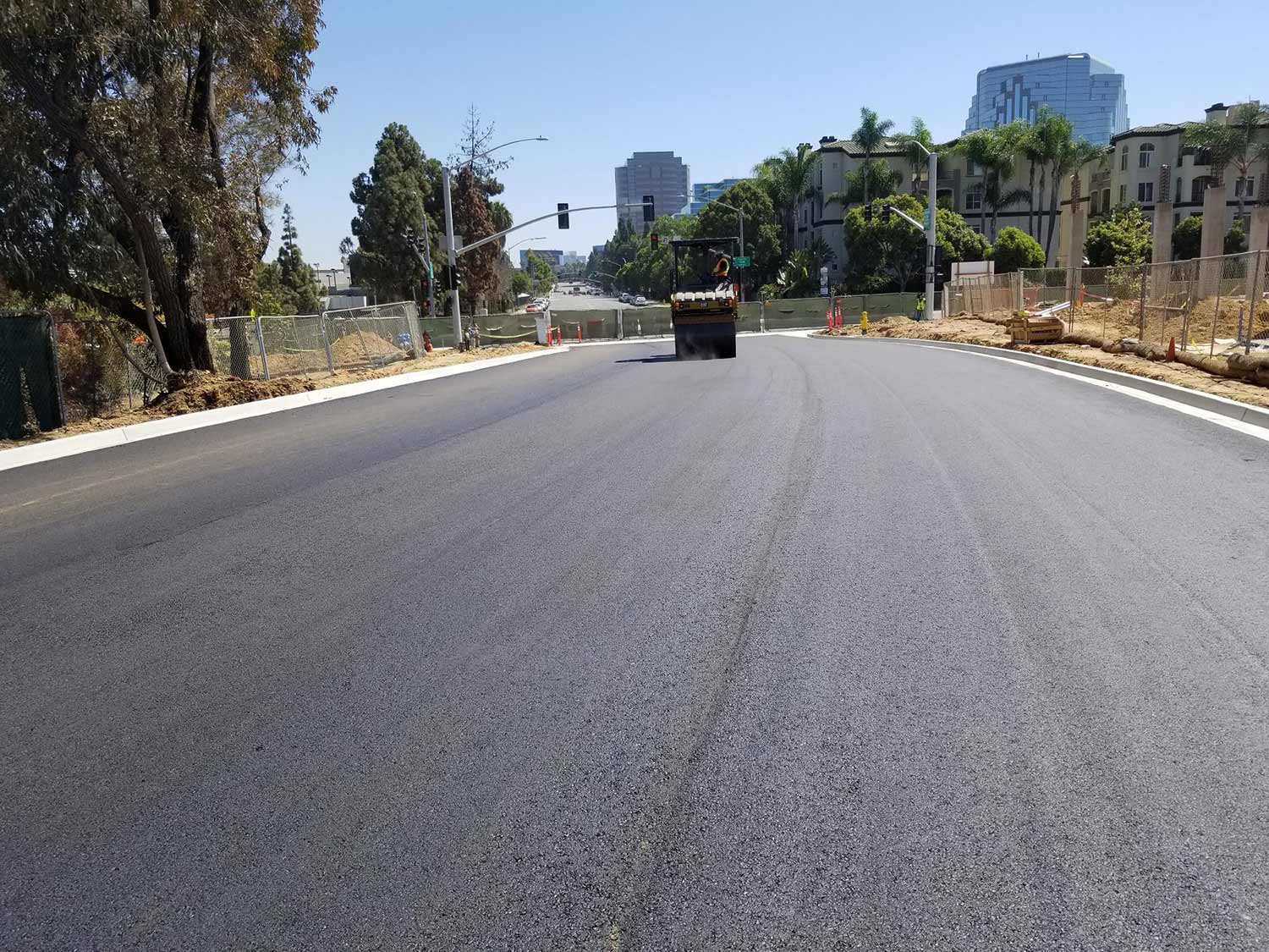 uc san diego recycled plastic road