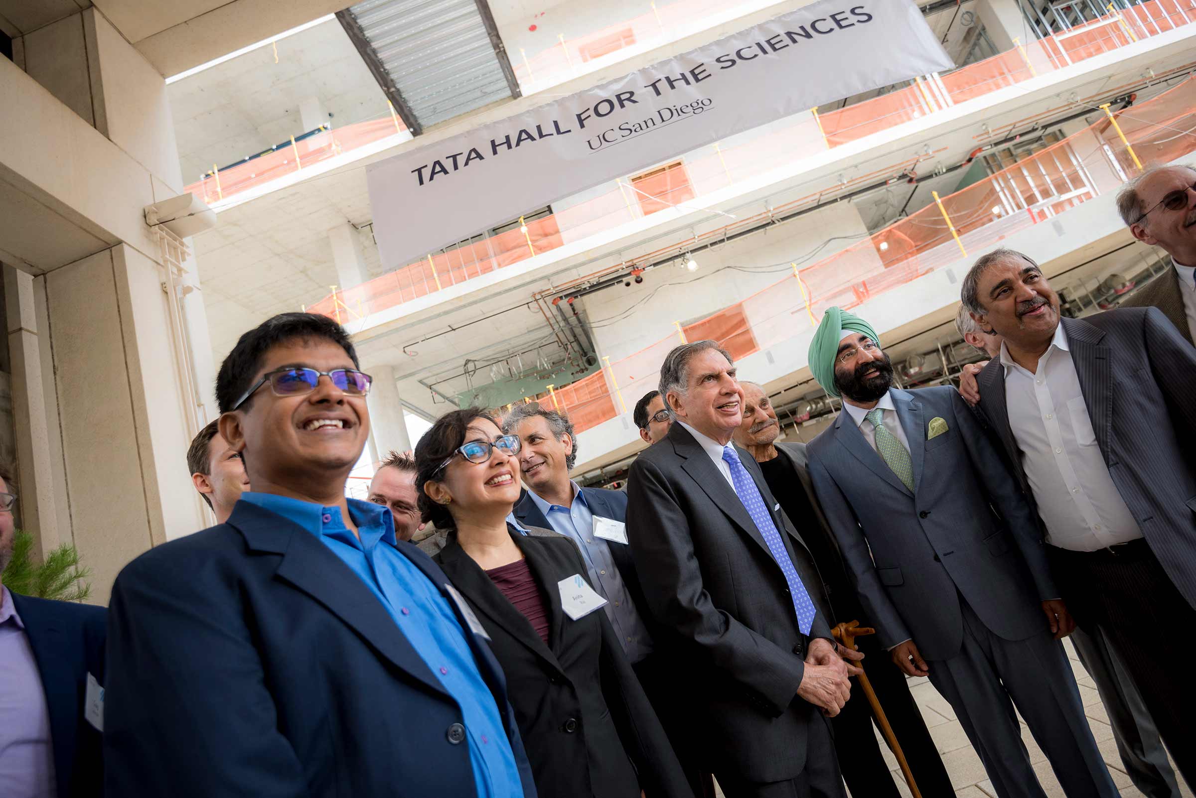 Dedication of Tata Hall with Anita Raj and Karthik Muralidharan