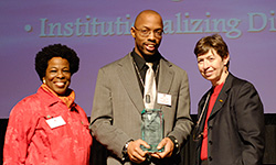 Photo of Bill Johnson at the Diversity Awards