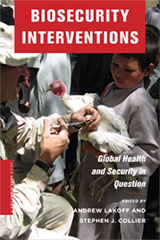 Book cover of Biosecurity Interventions