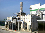 Photo of methane capture plant