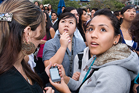UC San Diego Students (Photo / Victor W. Chen)