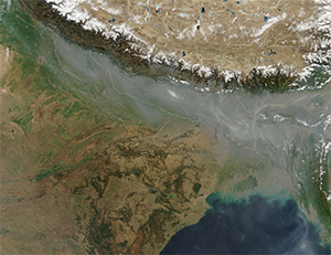 Satellite image of Bengal Bay