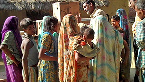 Photo of villagers