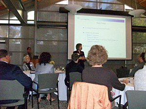 Photo of campus advocacy training