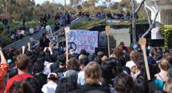 student rally