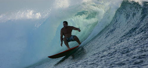 Rusty surfing