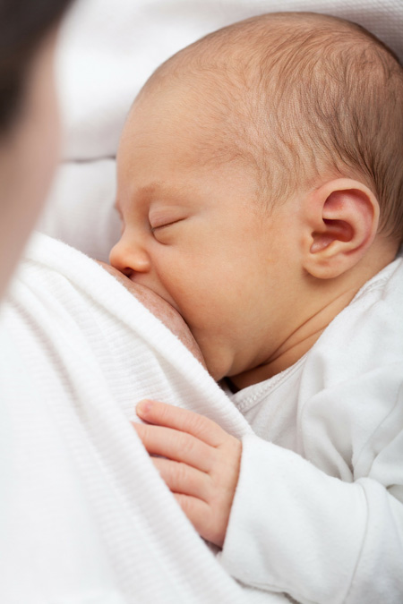 breast feeding infant