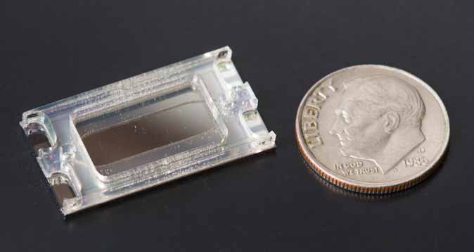 Image: NP removal chip and dime
