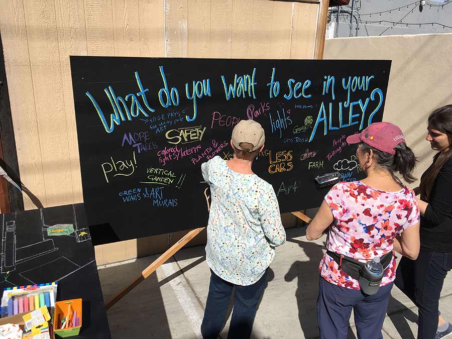 Alleys in Action event