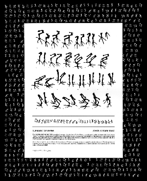 Alphabet of Bones Poster