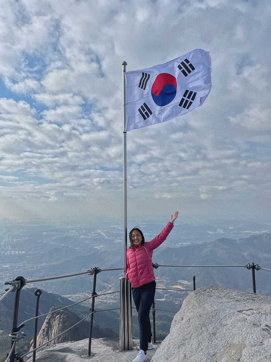 Kimberly Giangtran in South Korea.