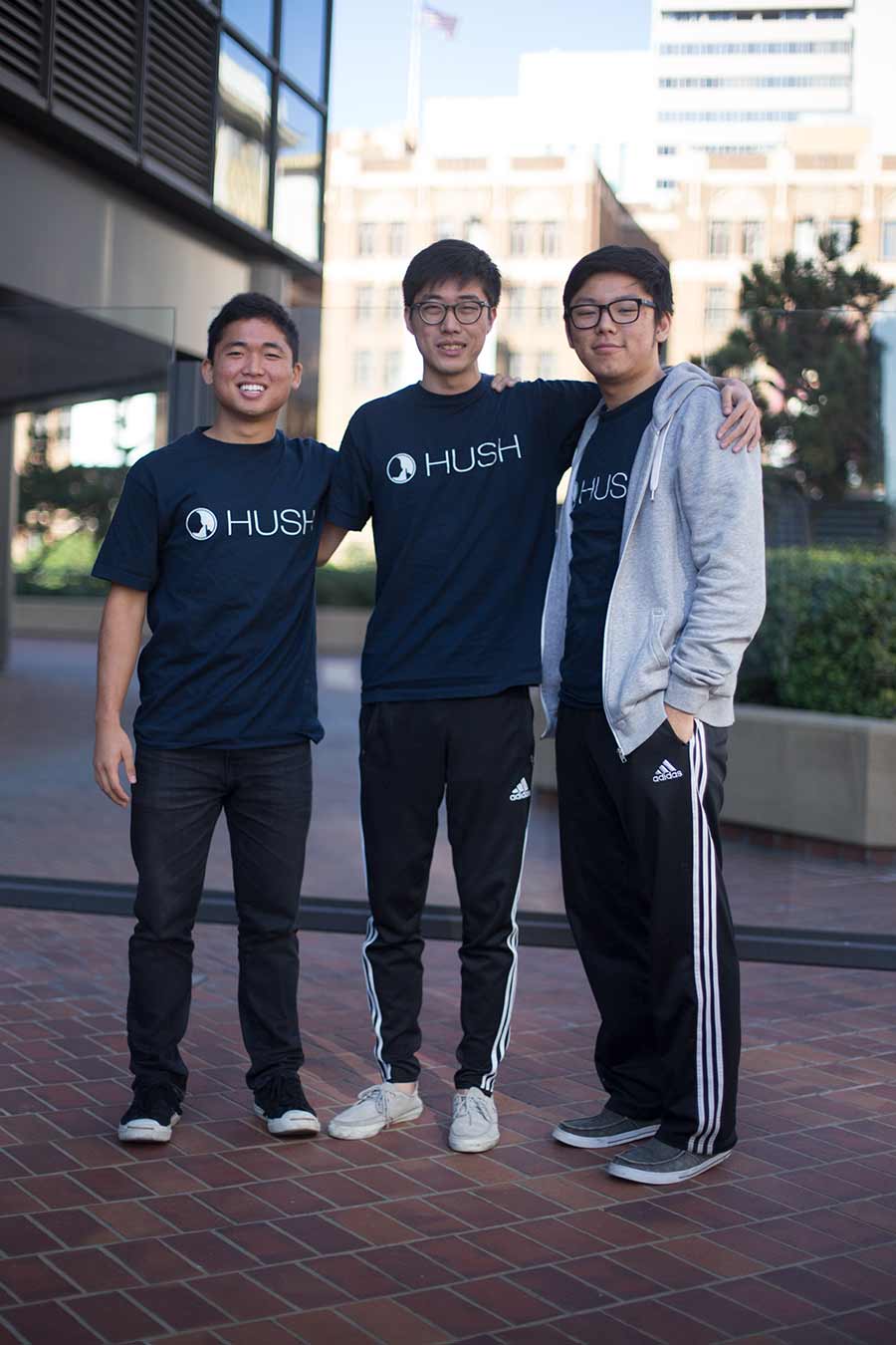 UC San Diego Undegrads company Hush three co-founders