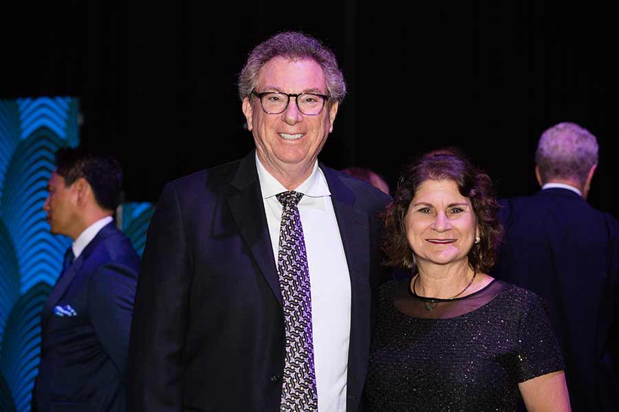 Gary and Jerri-Ann Jacobs at Founders Dinner 2018