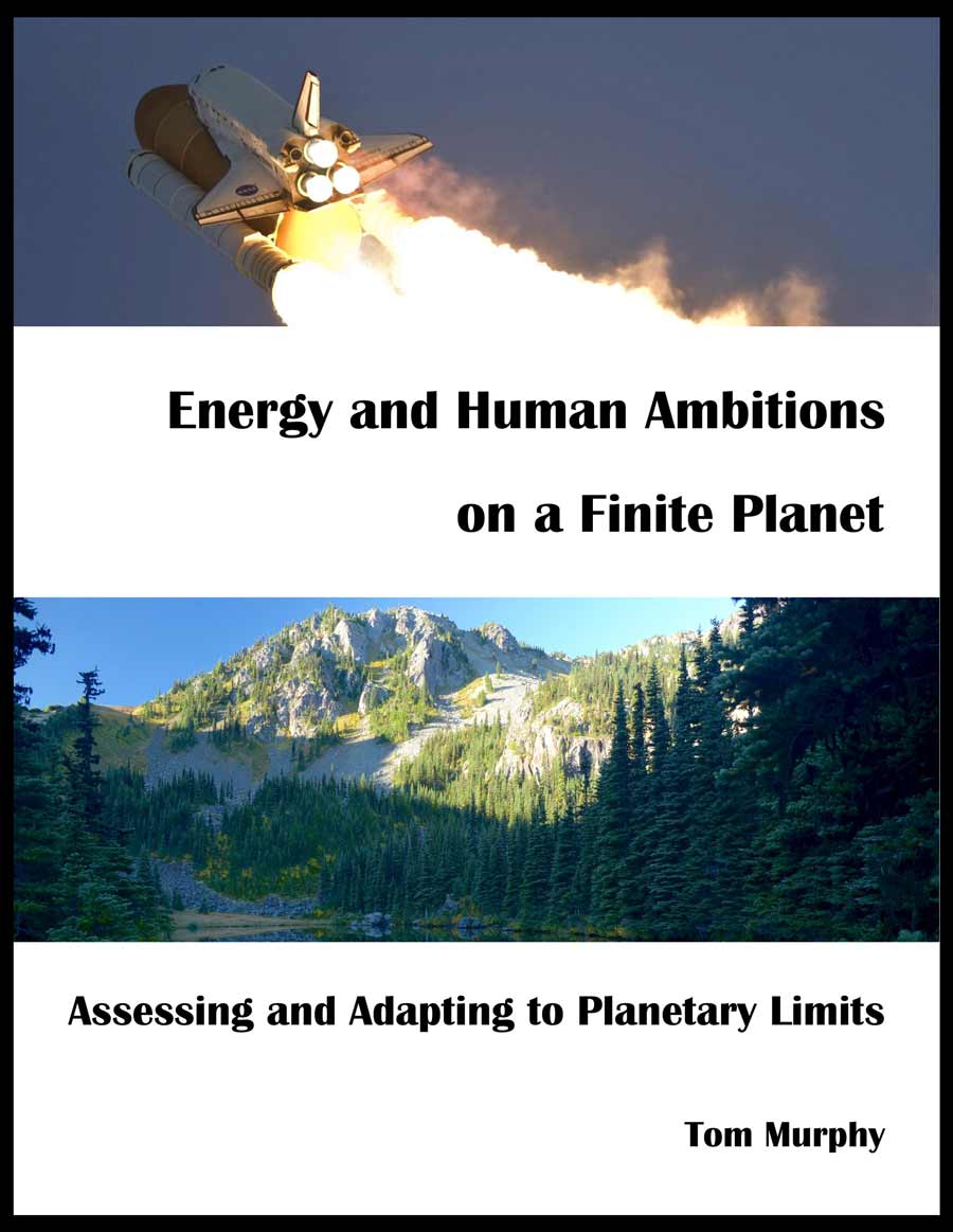 Cover of Energy and Human Ambitions on a Finite Planet.