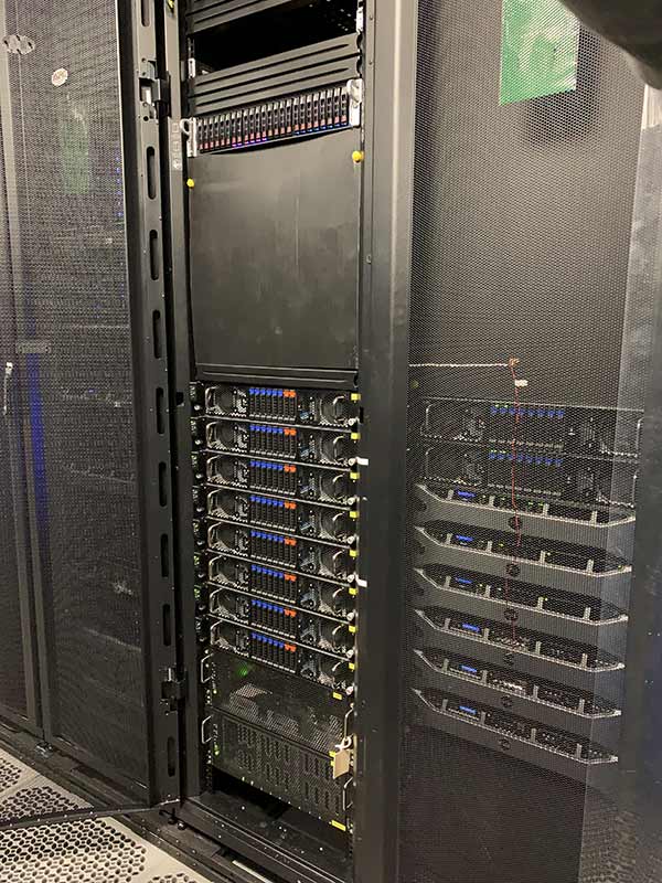 Rack-mounted PCs optimized for data-intensive projects.